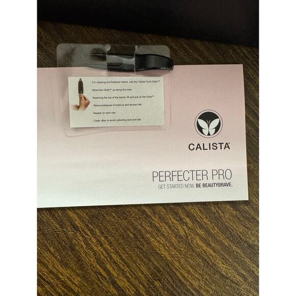 Calista Perfecter Pro Curling Iron Heat Brush 1.5" New in Box - Picture 4 of 4